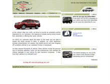 Tablet Screenshot of collisiontroy.com